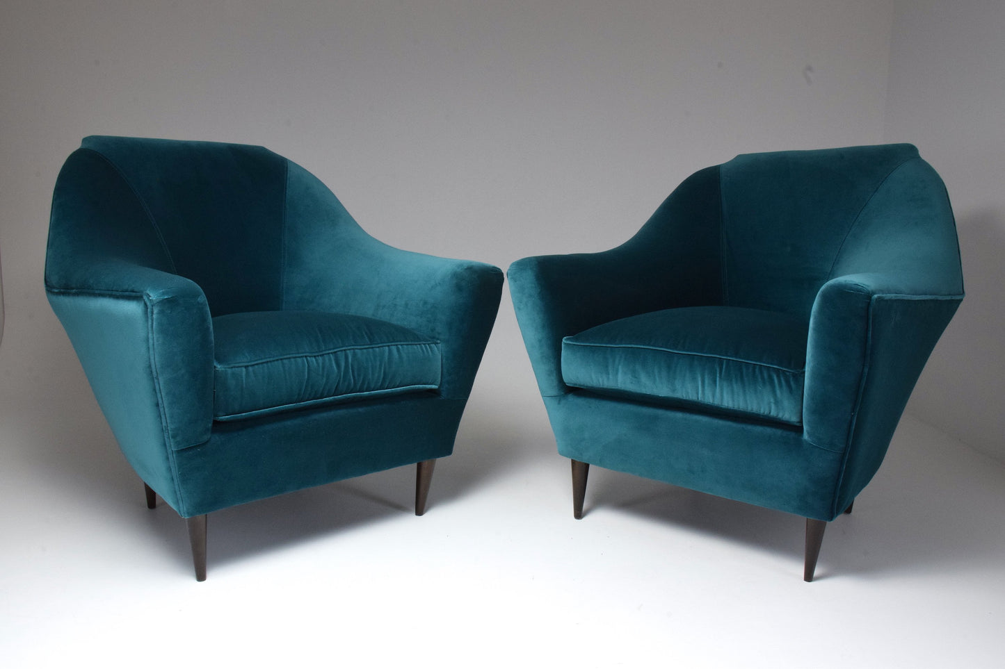Pair of Italian 20th Century Armchairs by Ico Parisi, 1950s - Spirit Gallery