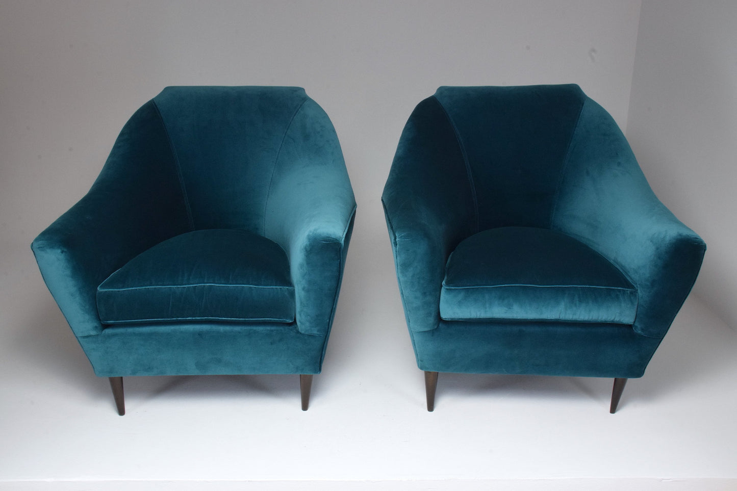 Pair of Italian 20th Century Armchairs by Ico Parisi, 1950s - Spirit Gallery