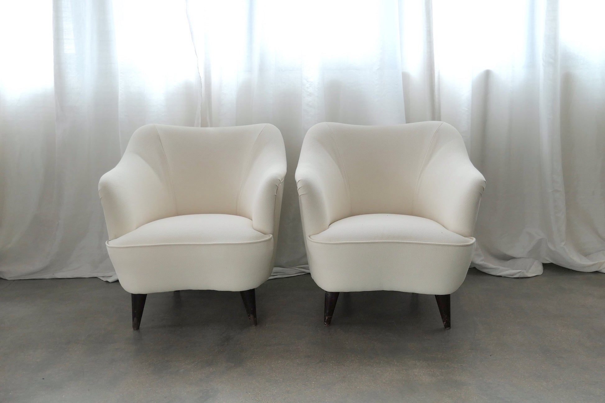 Pair of Italian Armchairs by Gio Ponti for Casa e Giardino, 1950s - Spirit Gallery