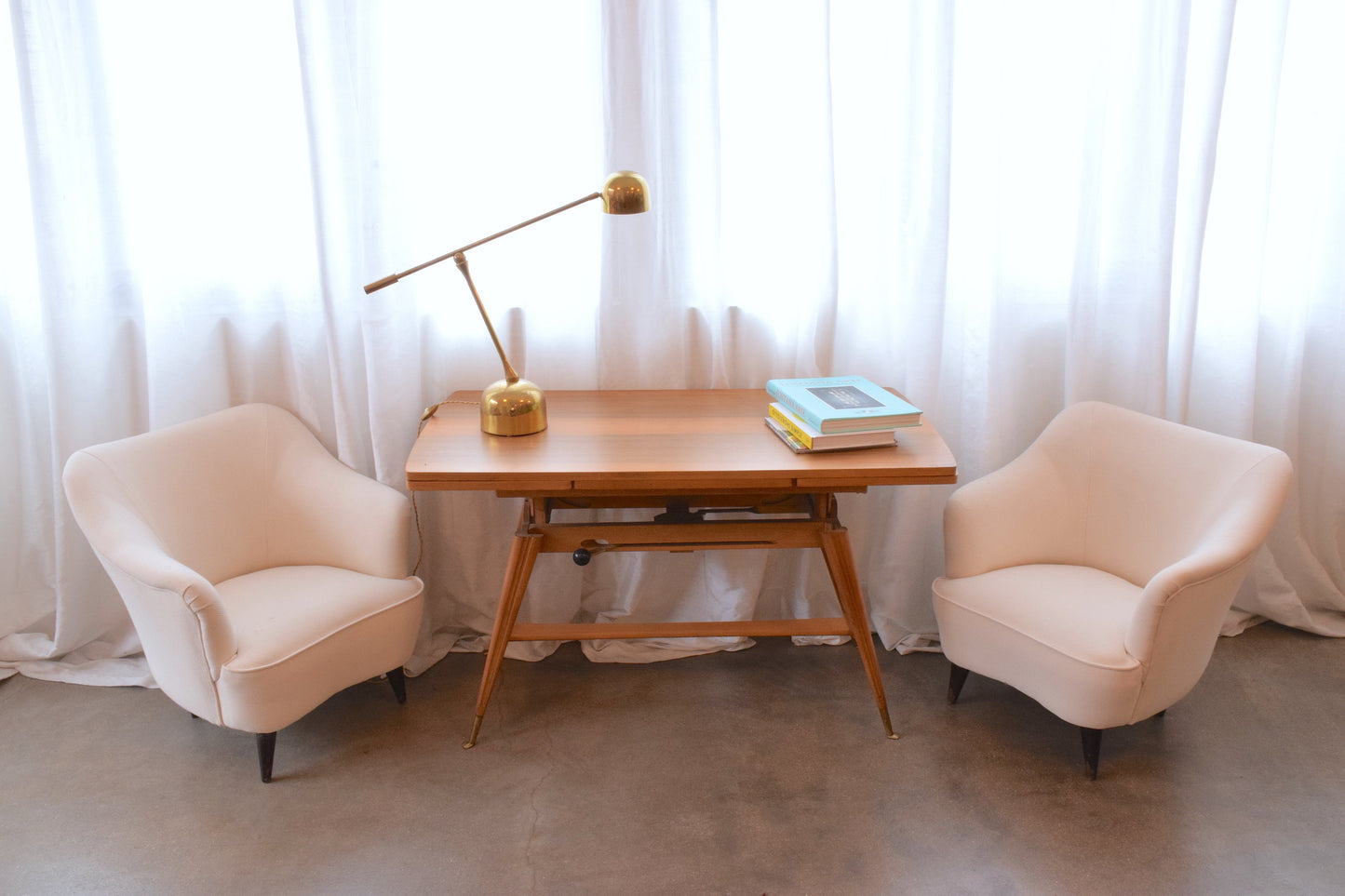 Pair of Italian Armchairs by Gio Ponti for Casa e Giardino, 1950s - Spirit Gallery