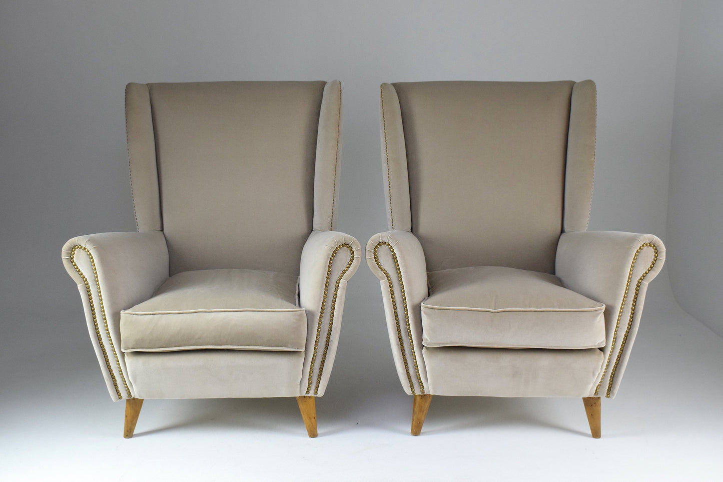 Pair of Vintage Amrchairs by Gio Ponti, 1940's - Spirit Gallery
