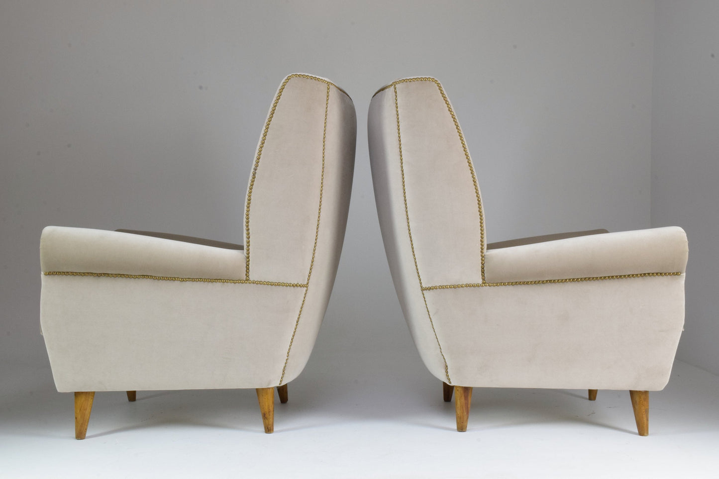 Pair of Vintage Amrchairs by Gio Ponti, 1940's - Spirit Gallery