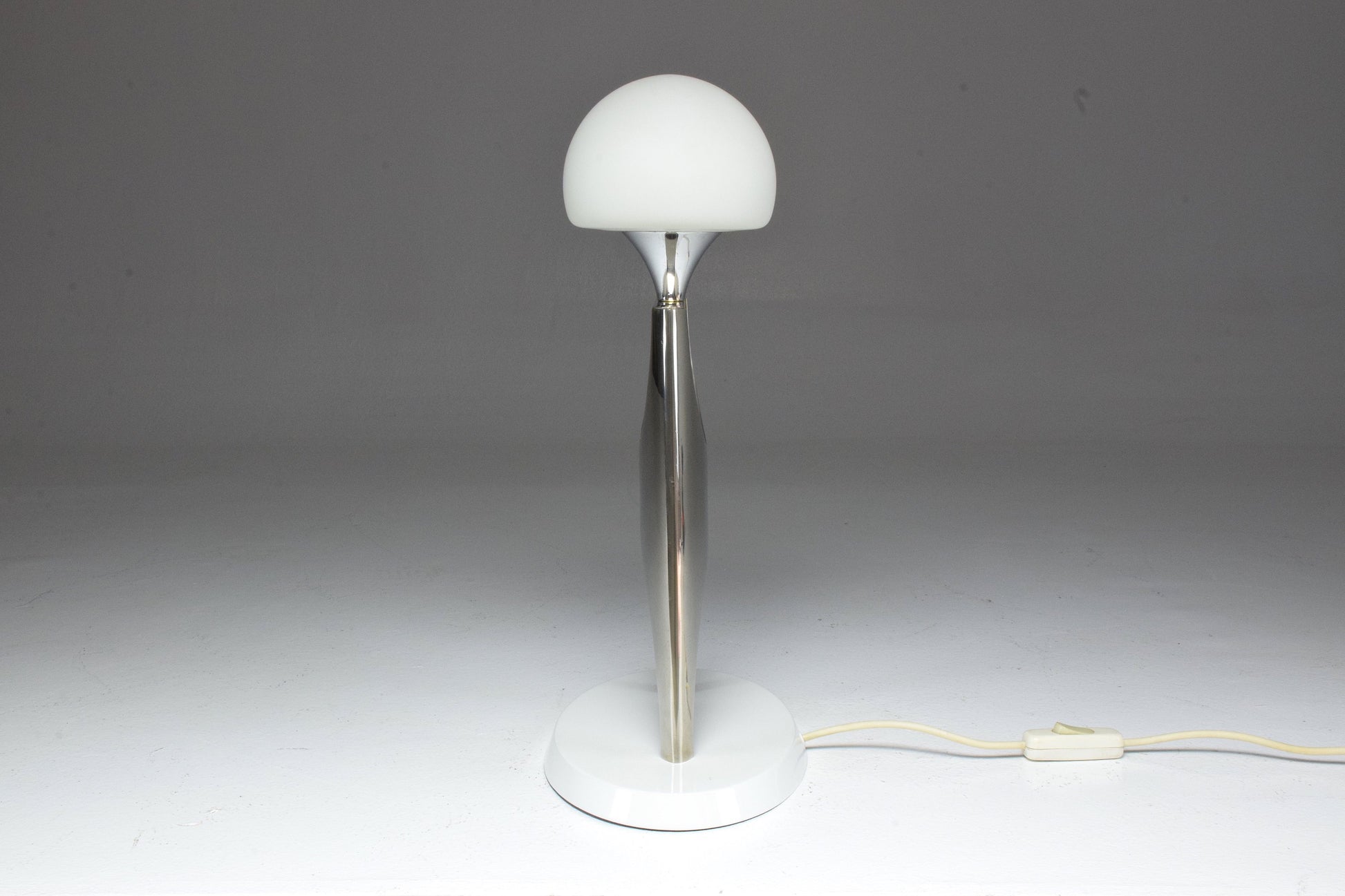 Vintage Aluminium Boulle Table Lamp, 1950-1960 - Spirit Gallery