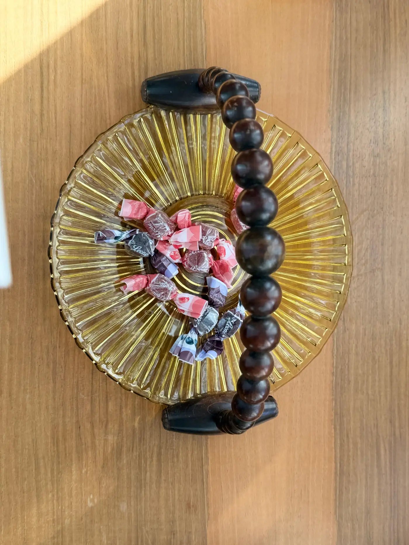 1930's French Art Deco Wooden Vintage Centerpiece