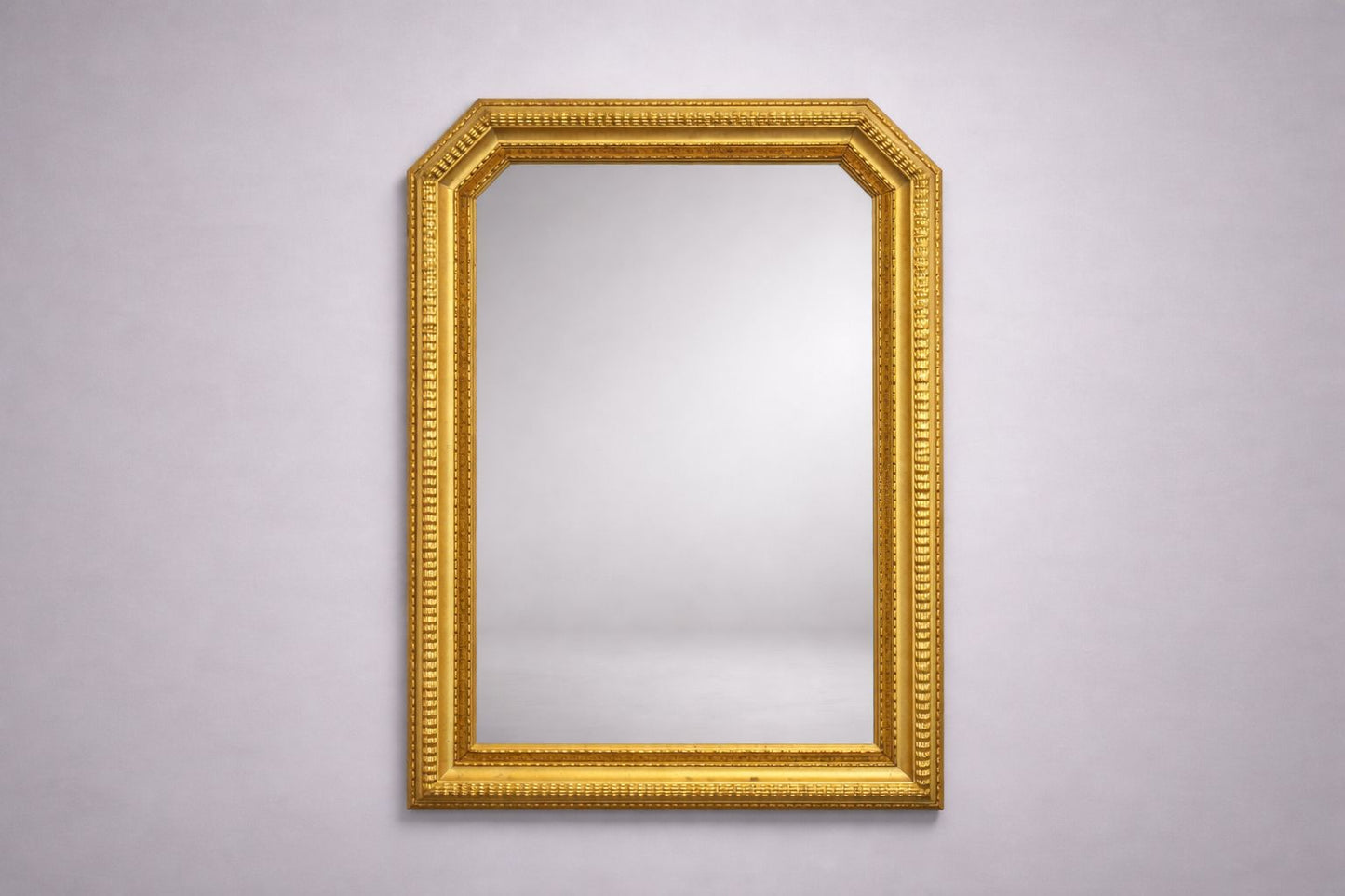 Shop 1940's Italian Octagonal Art Deco Style Giltwood Mirror - Spirit Gallery Vintage Furniture