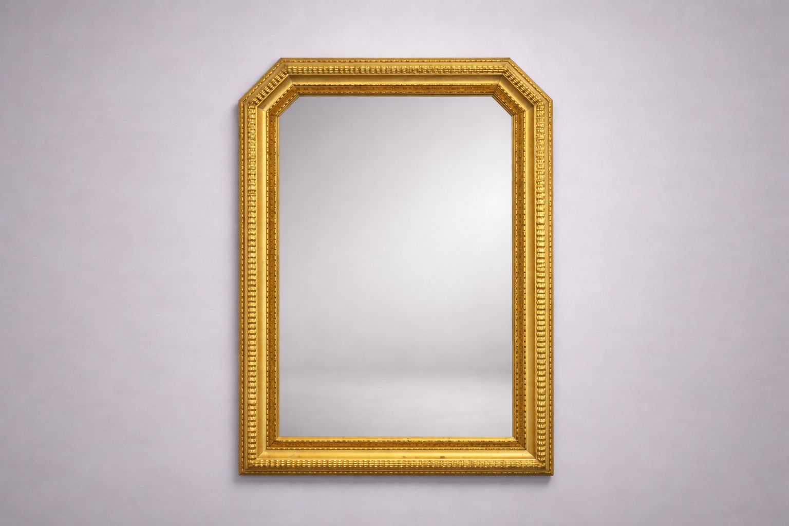 Shop 1940's Italian Octagonal Art Deco Style Giltwood Mirror - Spirit Gallery Vintage Furniture