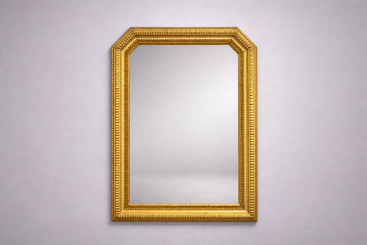 Shop 1940's Italian Octagonal Art Deco Style Giltwood Mirror - Spirit Gallery Vintage Furniture