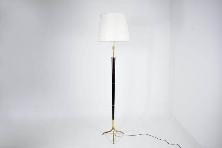 1940's Majestic Italian Floor Lamp by Giuseppe Ostuni for Oluce