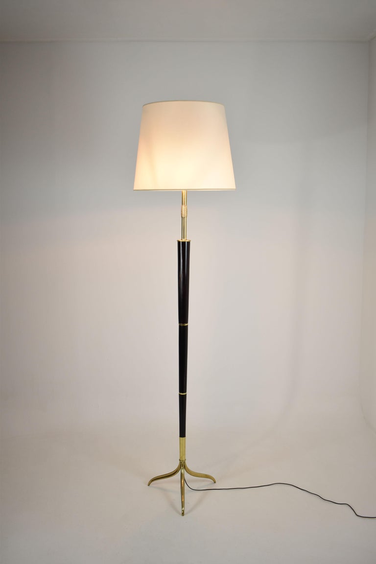1940's Majestic Italian Floor Lamp by Giuseppe Ostuni for Oluce