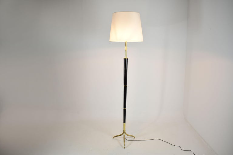 1940's Majestic Italian Floor Lamp by Giuseppe Ostuni for Oluce