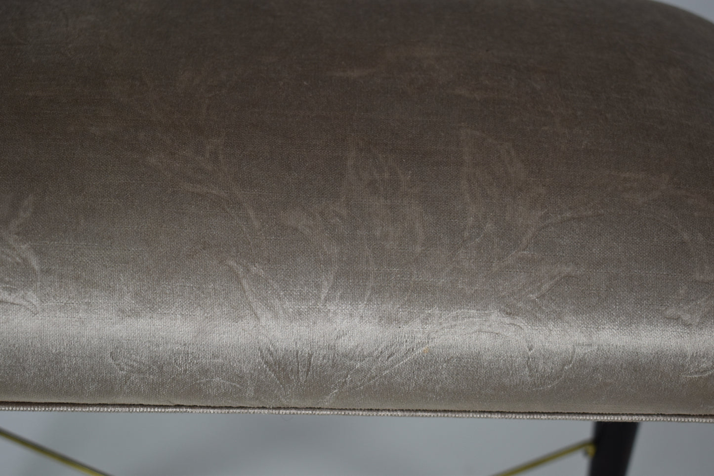 Tabouret de piano italien style Mid-Century des années 1950