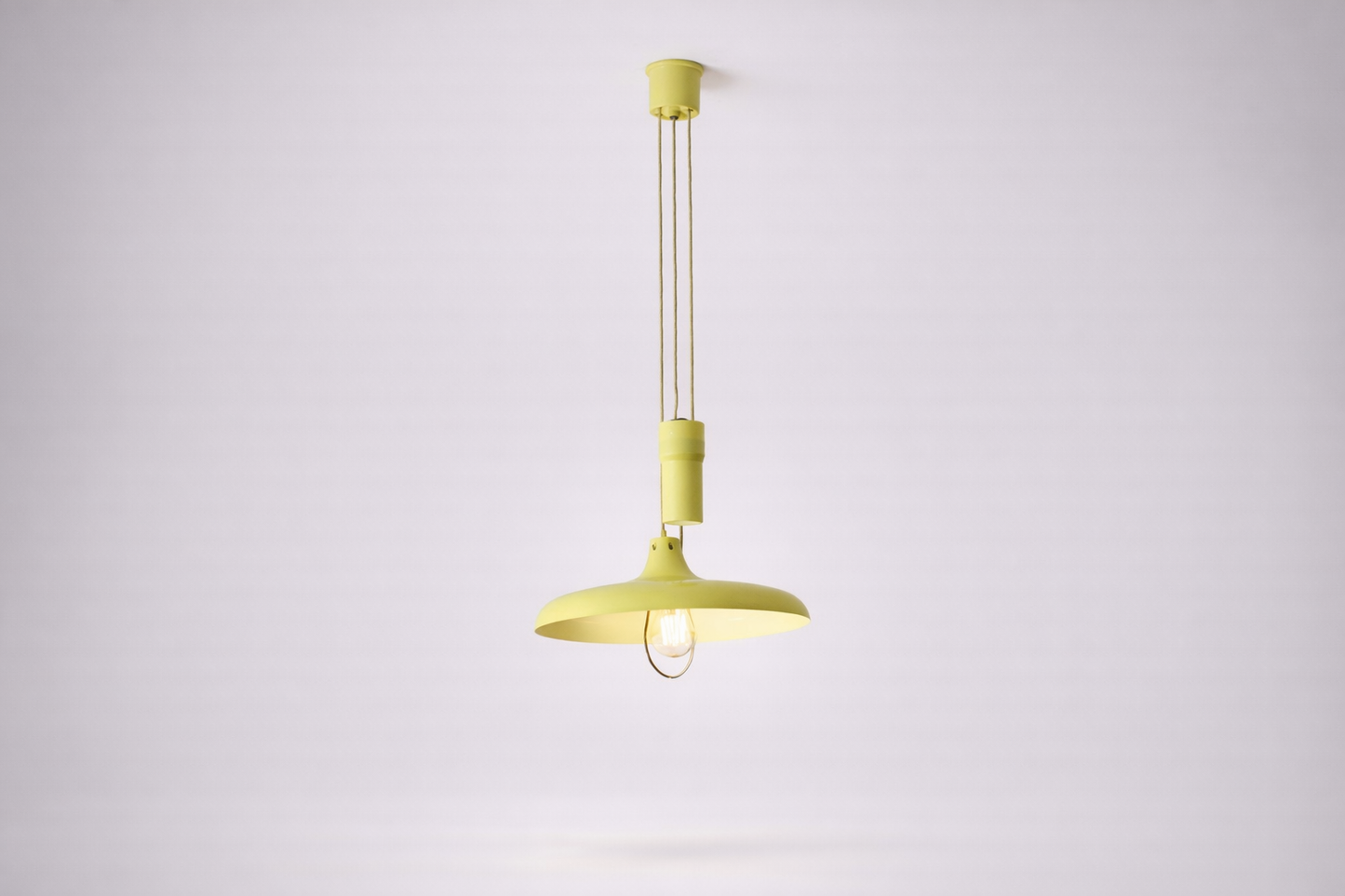 Shop 1950's Italian Mid-Century Adjustable Pendant by Stilux - Spirit Gallery Vintage Furniture
