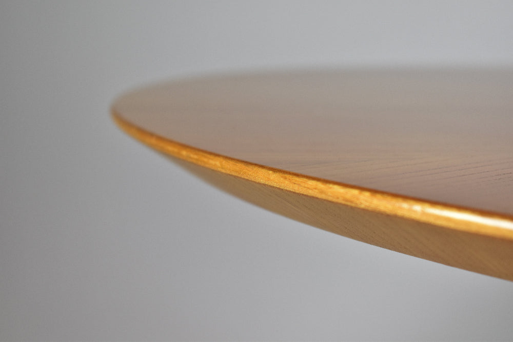 Vintage Italian Round Dining Table Attributed to Melchiorre Bega, 1950s