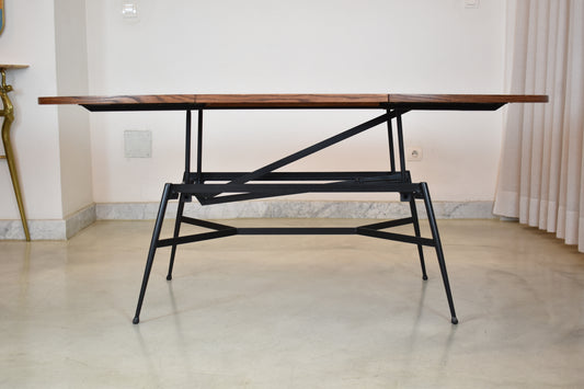 1960's Scandinavian Adjustable Coffee/Dining Table