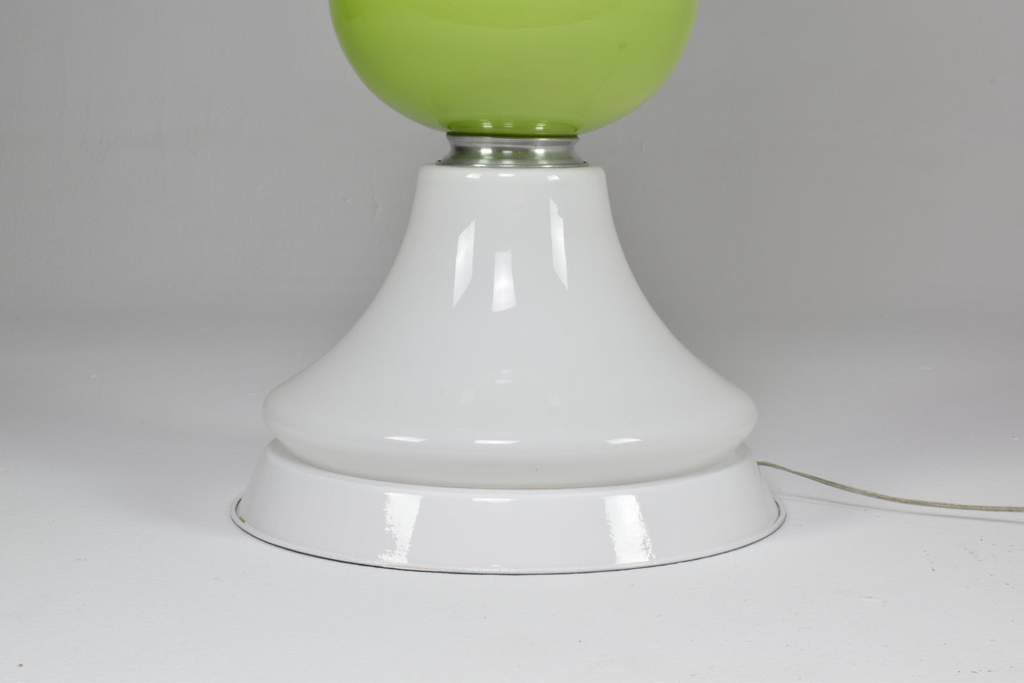 1970s Italian Murano and Chrome Floor Lamp by Carlo Nason