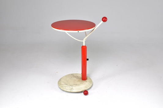 1980s Italian Marble and Metal Rolling Cart by Porada Arredi