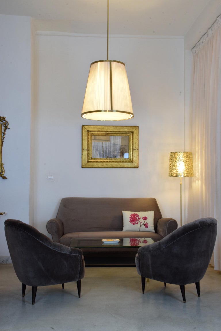 Suspension monumentale en laiton Caeli-S1