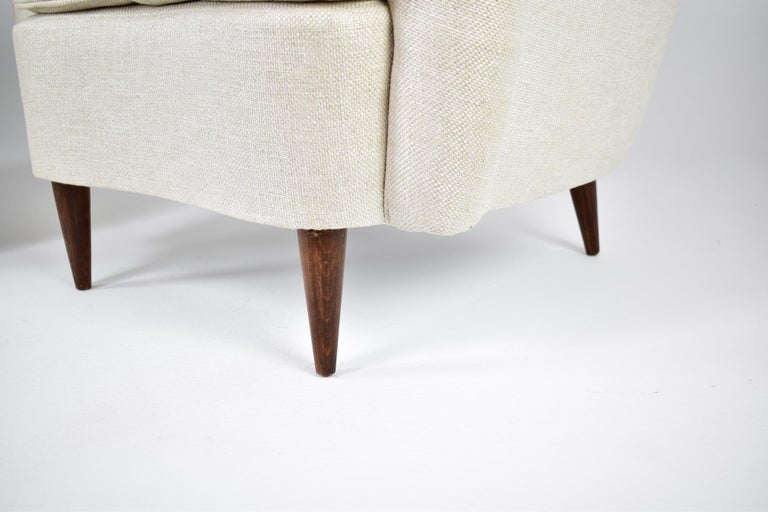 Pair of Italian Lounge Chairs, ISA Bergamo, circa 1955–60