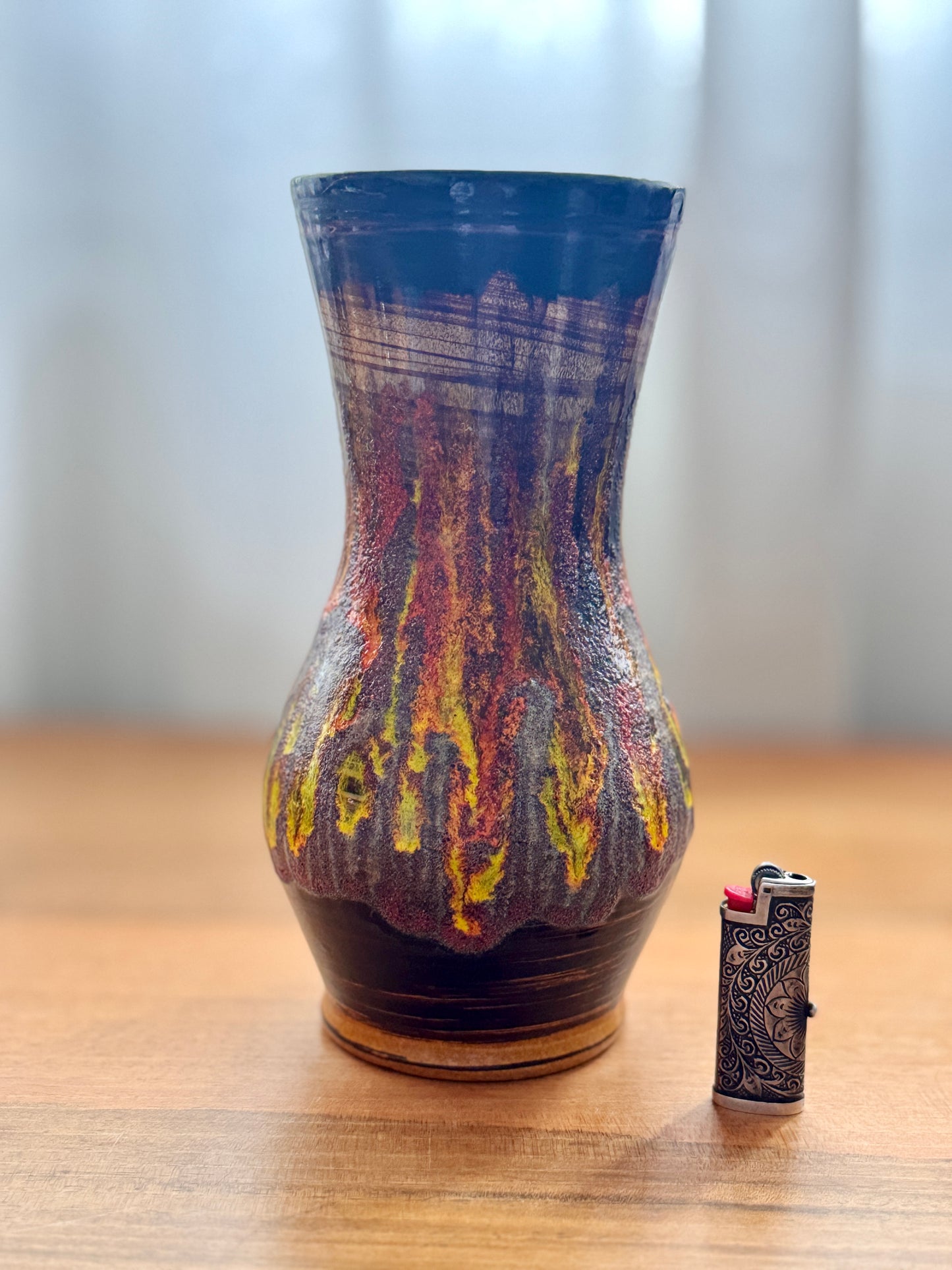 Shop French Ceramic Vase by St.Clément, 1970s–1979s - Spirit Gallery Vintage Furniture