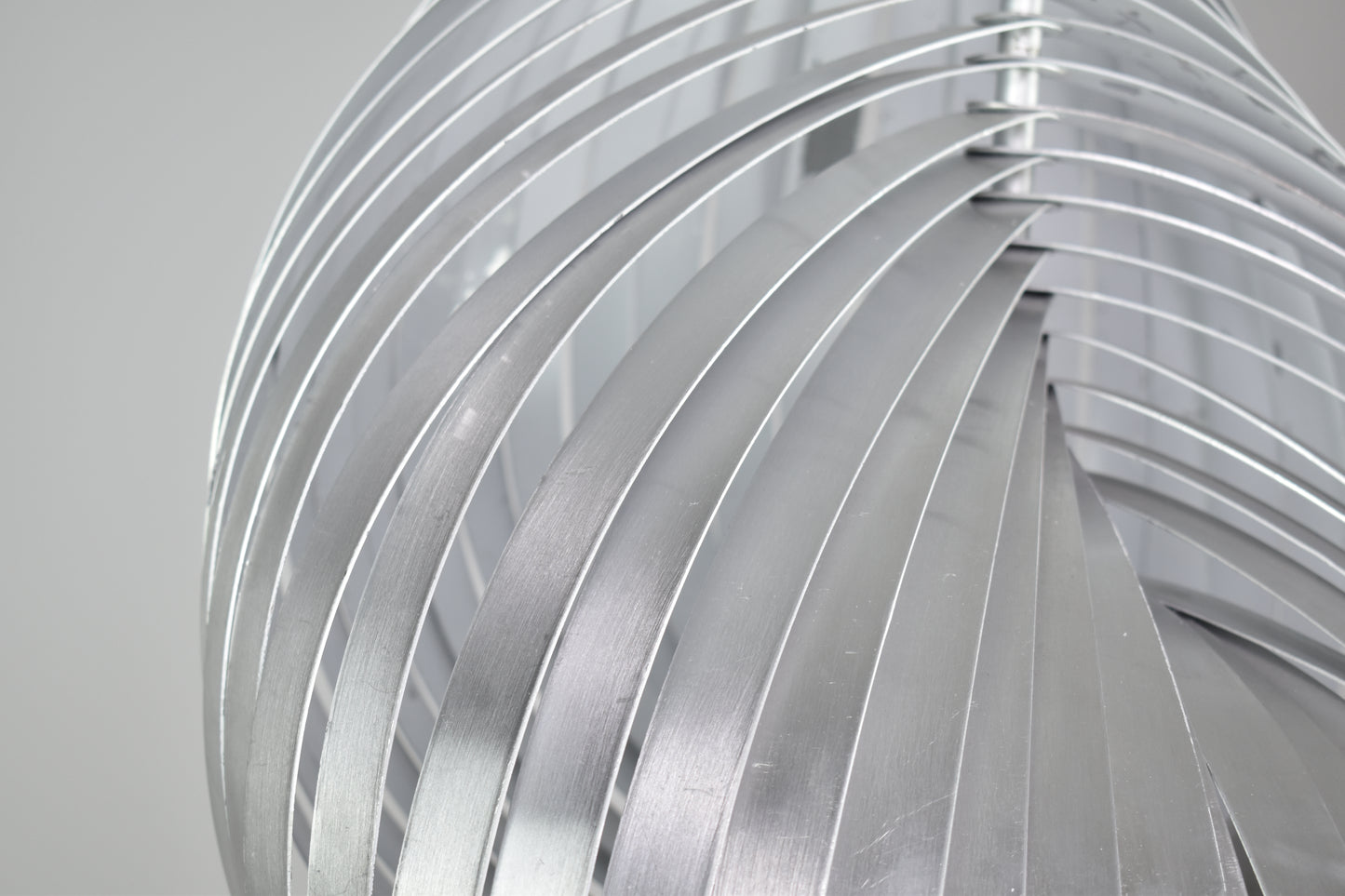 French Aluminium Table Lamps by Henri Mathieu, 1960-70s