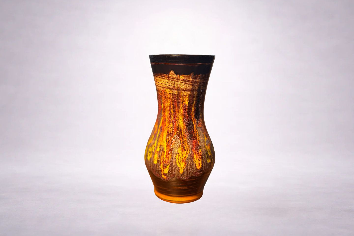 Shop French Ceramic Vase by St.Clément, 1970s–1979s - Spirit Gallery Vintage Furniture