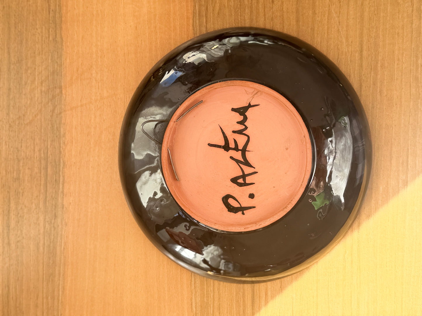 Ceramic Vallauris Wall Plate by Paul Azema, France, 1960–1970