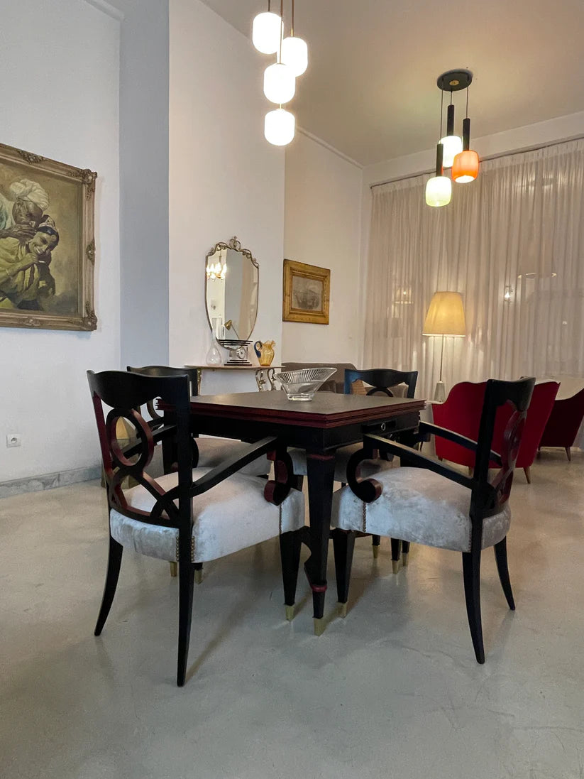 Table de jeu italienne des années 60