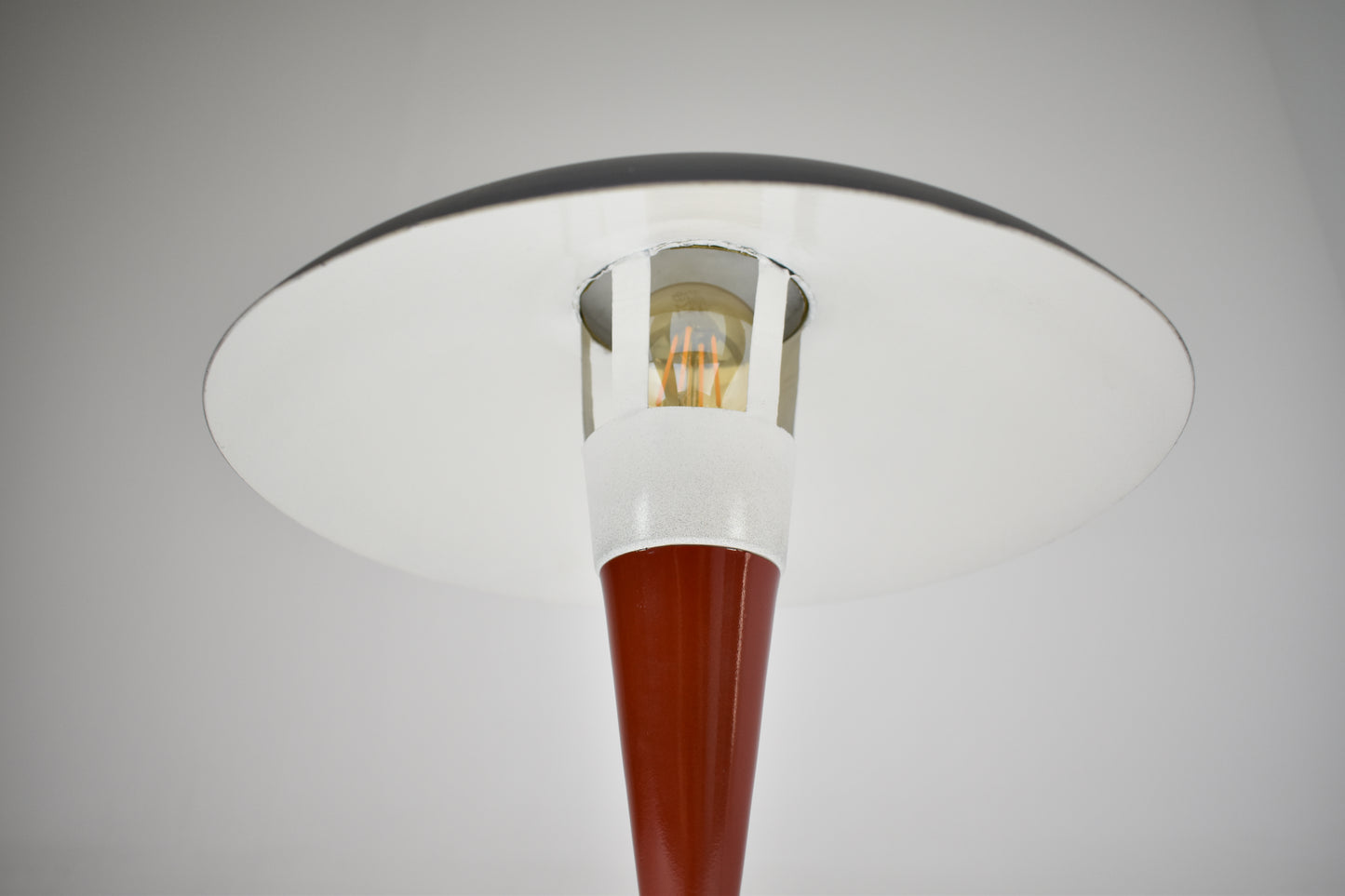 Italian Metal Art Deco Table Lamp, 1960s