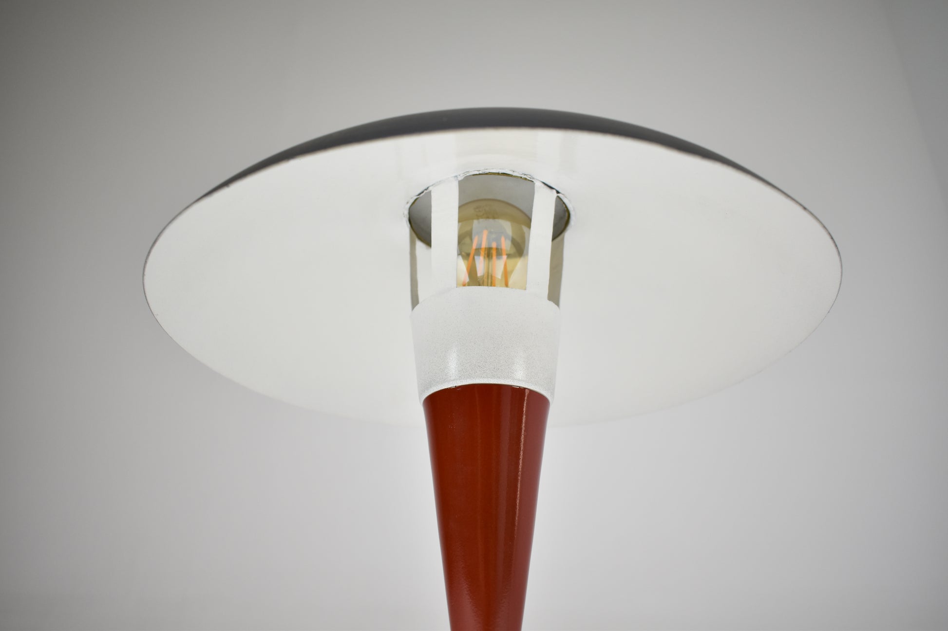 Italian Metal Art Deco Table Lamp, 1960s