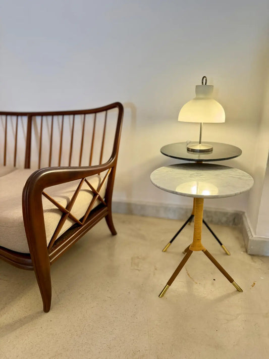 Italian Mid-century Lamp by Ignazio Gardella for Azucena, 1950s