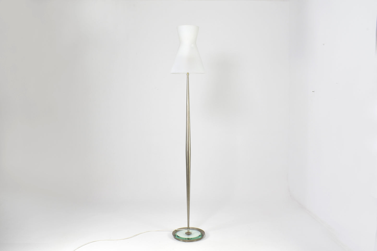 Shop Model 2156 Floor Lamp by Max Ingrand for Fontana Arte, Italy, 1950s - Spirit Gallery Vintage Furniture
