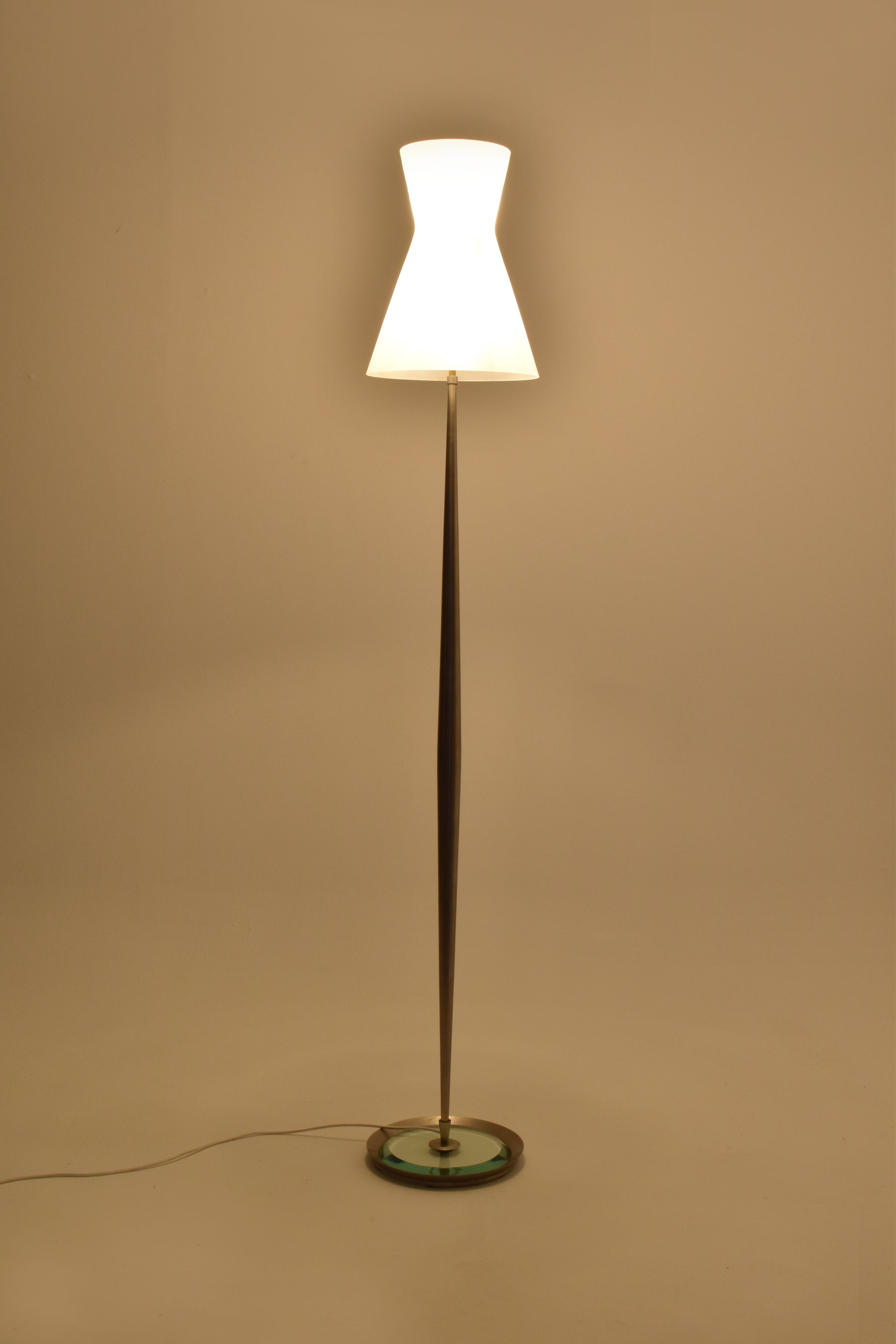 Shop Model 2156 Floor Lamp by Max Ingrand for Fontana Arte, Italy, 1950s - Spirit Gallery Vintage Furniture