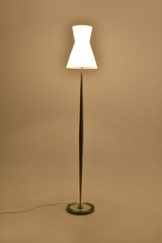 Model 2156 Floor Lamp by Max Ingrand for Fontana Arte, Italy, 1950s