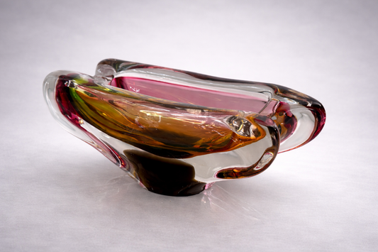 Shop Italian Sommerso Glass Ashtray, Murano Attributed to Josef Rozínek, 1960s - Spirit Gallery Vintage Furniture