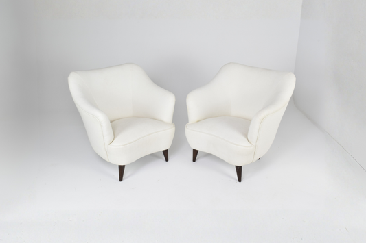 Paire de fauteuils italiens par Gio Ponti pour Casa e Giardino, 1930 