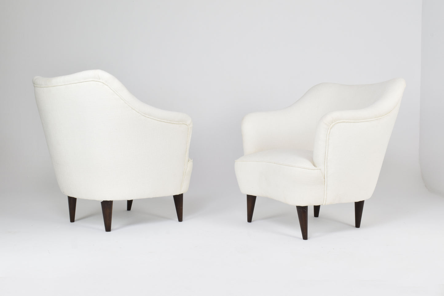 Pair of Italian Armchairs by Gio Ponti for Casa e Giardino, 1930s