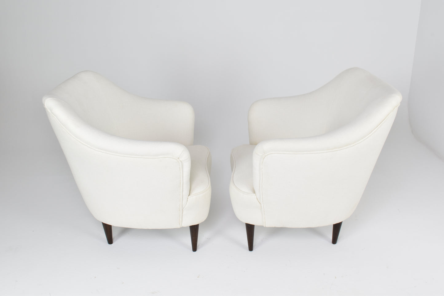 Pair of Italian Armchairs by Gio Ponti for Casa e Giardino, 1930s