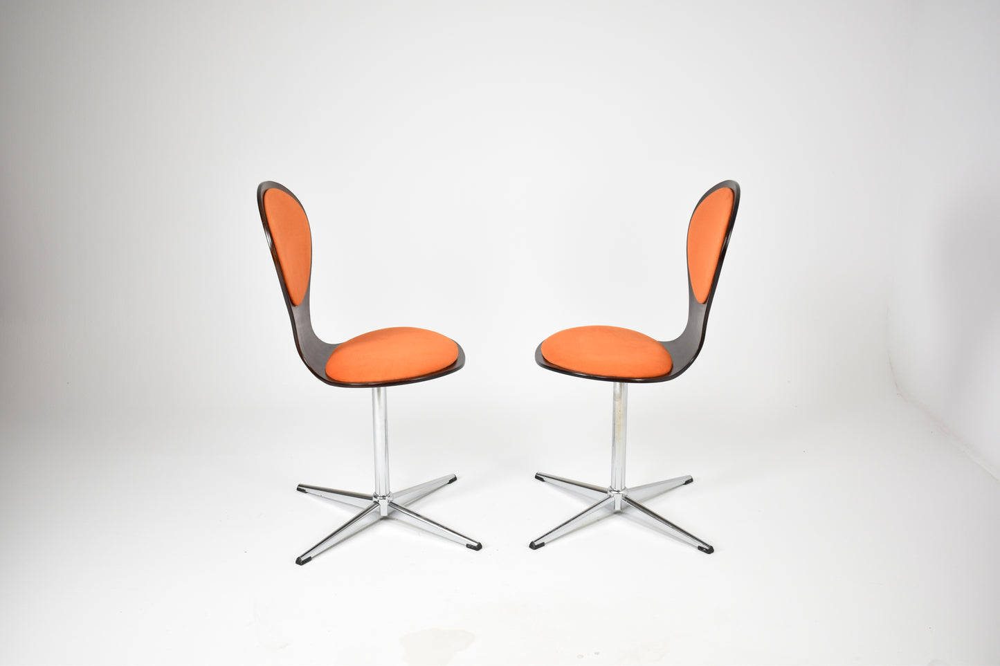 Pair of vintage chairs by Elmar Flötotto, Germany, 1960s