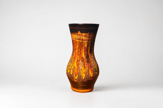 Saint-Clément Lava-Glaze Ceramic Vase, France, 1970s
