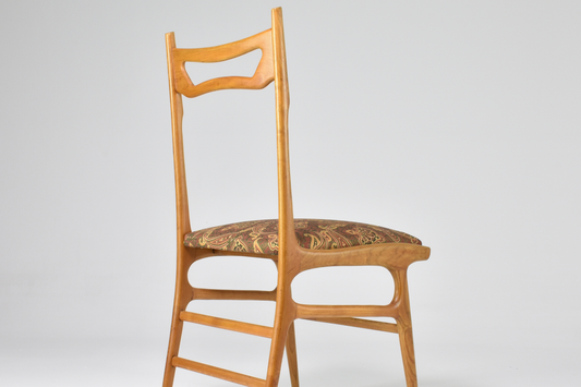 Shop Italian Mid-Century Beech Dining Chairs, Set of 4, 1950s - Spirit Gallery Vintage Furniture