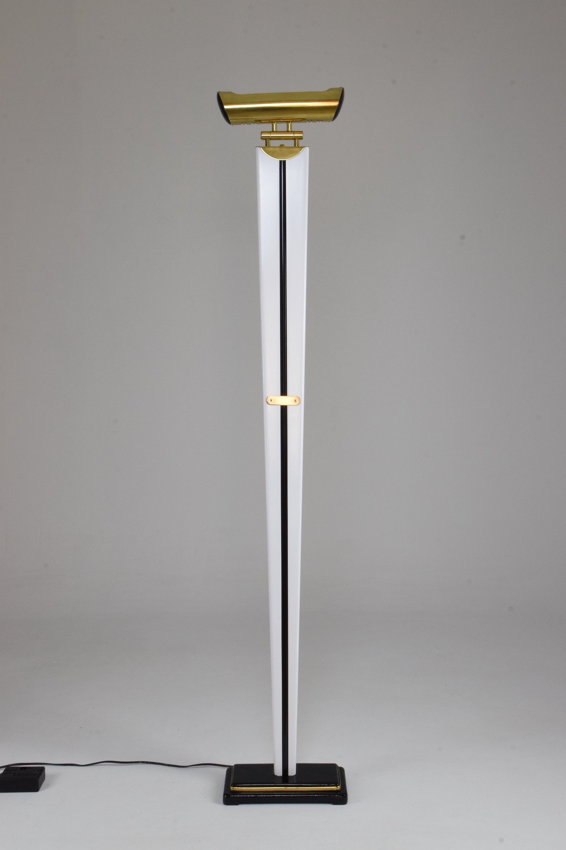 20th Century French Vintage Brass Floor Lamp, 1970s - Spirit Gallery 