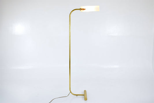 20th Century French Vintage Brass Floor Lamp by Christian Liaigre, 1990's - Spirit Gallery 