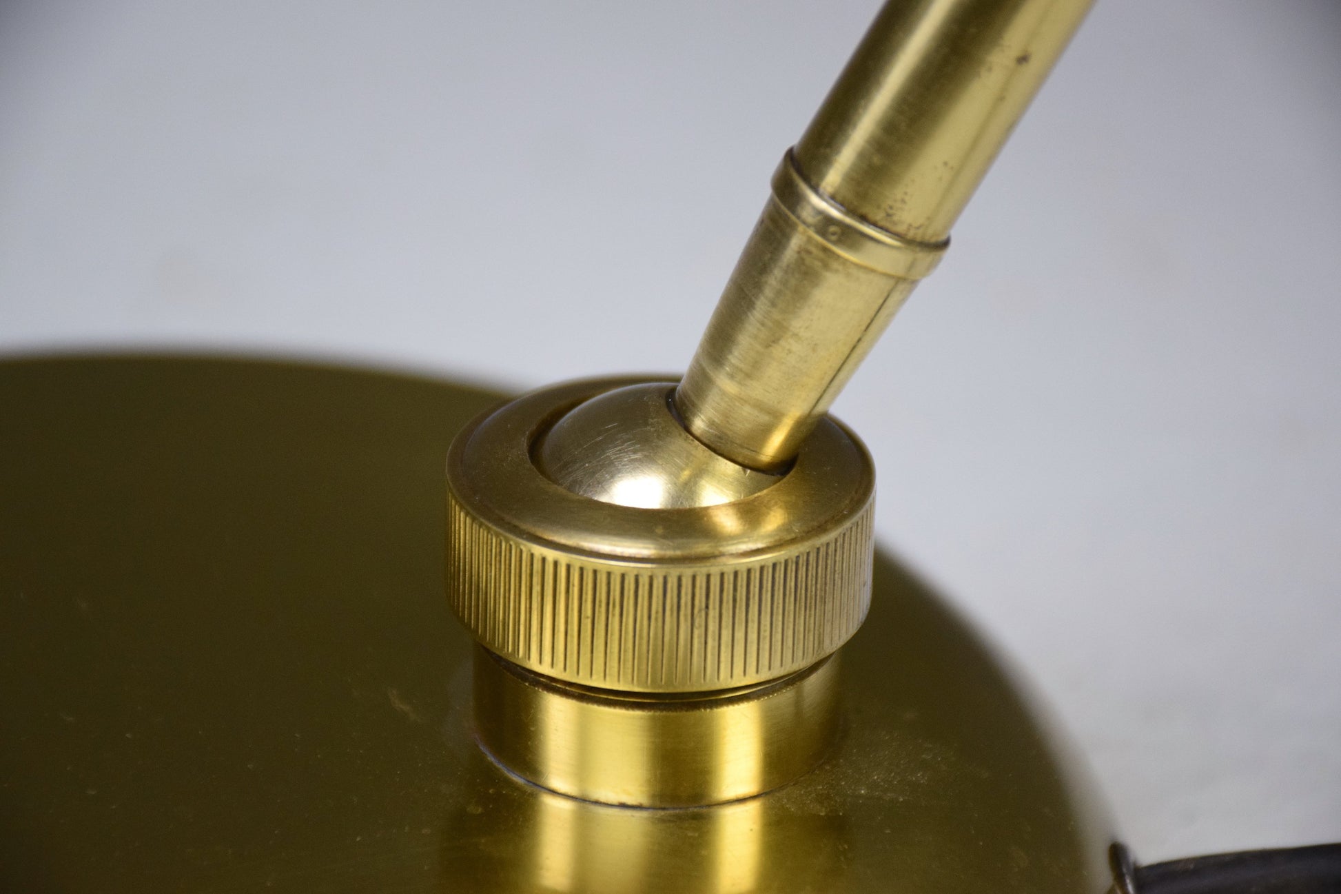 20th Century Italian Articulating Brass Lamp, 1970's - Spirit Gallery 