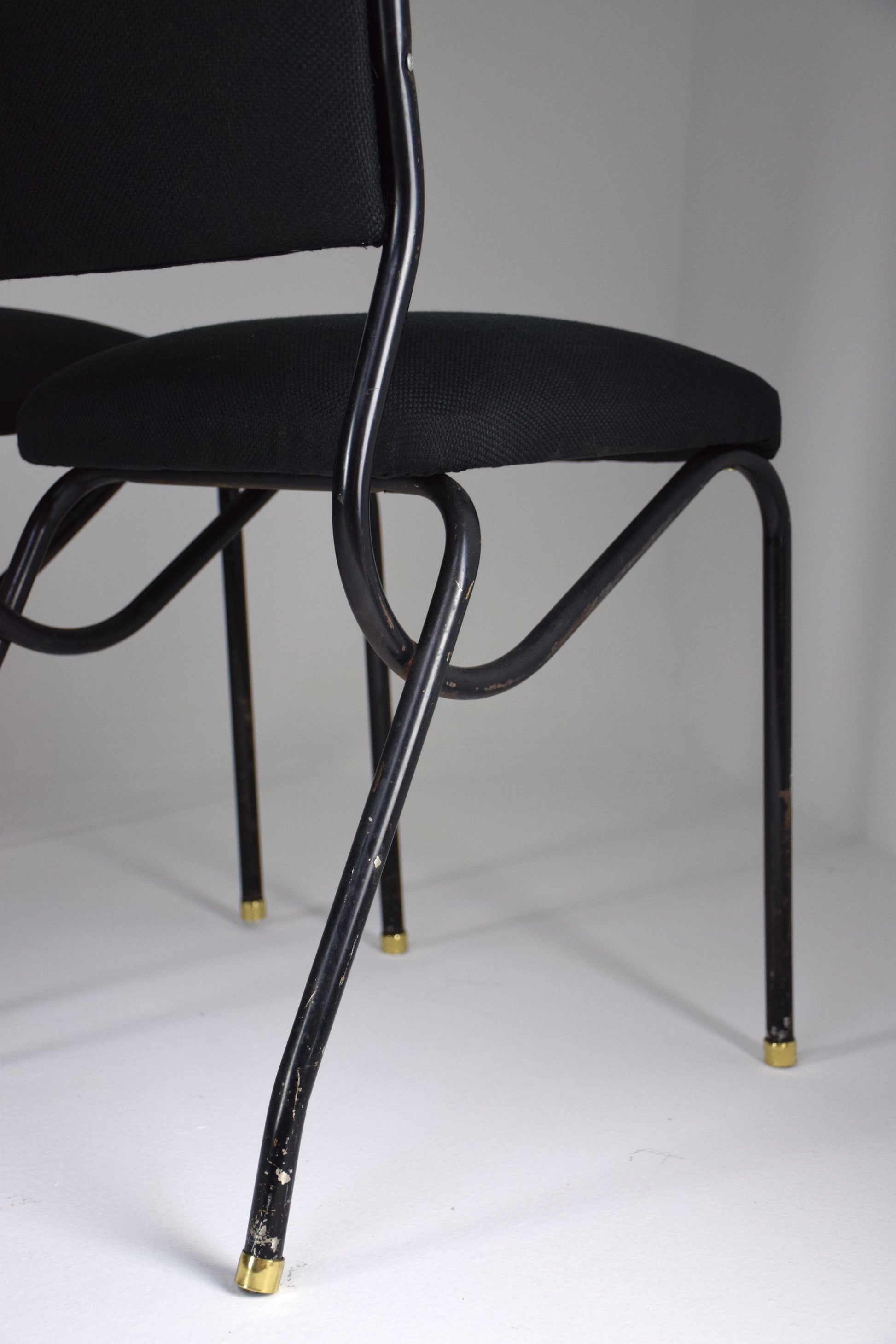 20th Century Italian BBPR Style Dining Chairs, Set of 4, 1950's - Spirit Gallery 