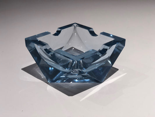 20th Century Vintage Art Deco Glass Ashtray, 1930-1940 - Spirit Gallery 