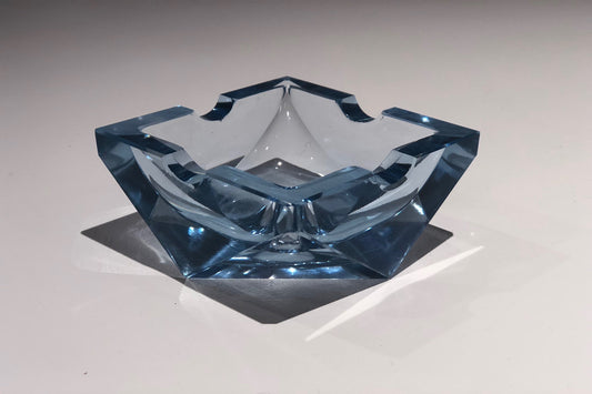 20th Century Vintage Art Deco Glass Ashtray, 1930-1940 - Spirit Gallery 