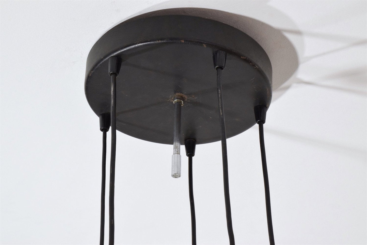 20th Century Vintage Italian Chrome Pendant Light, 1970's - Spirit Gallery 