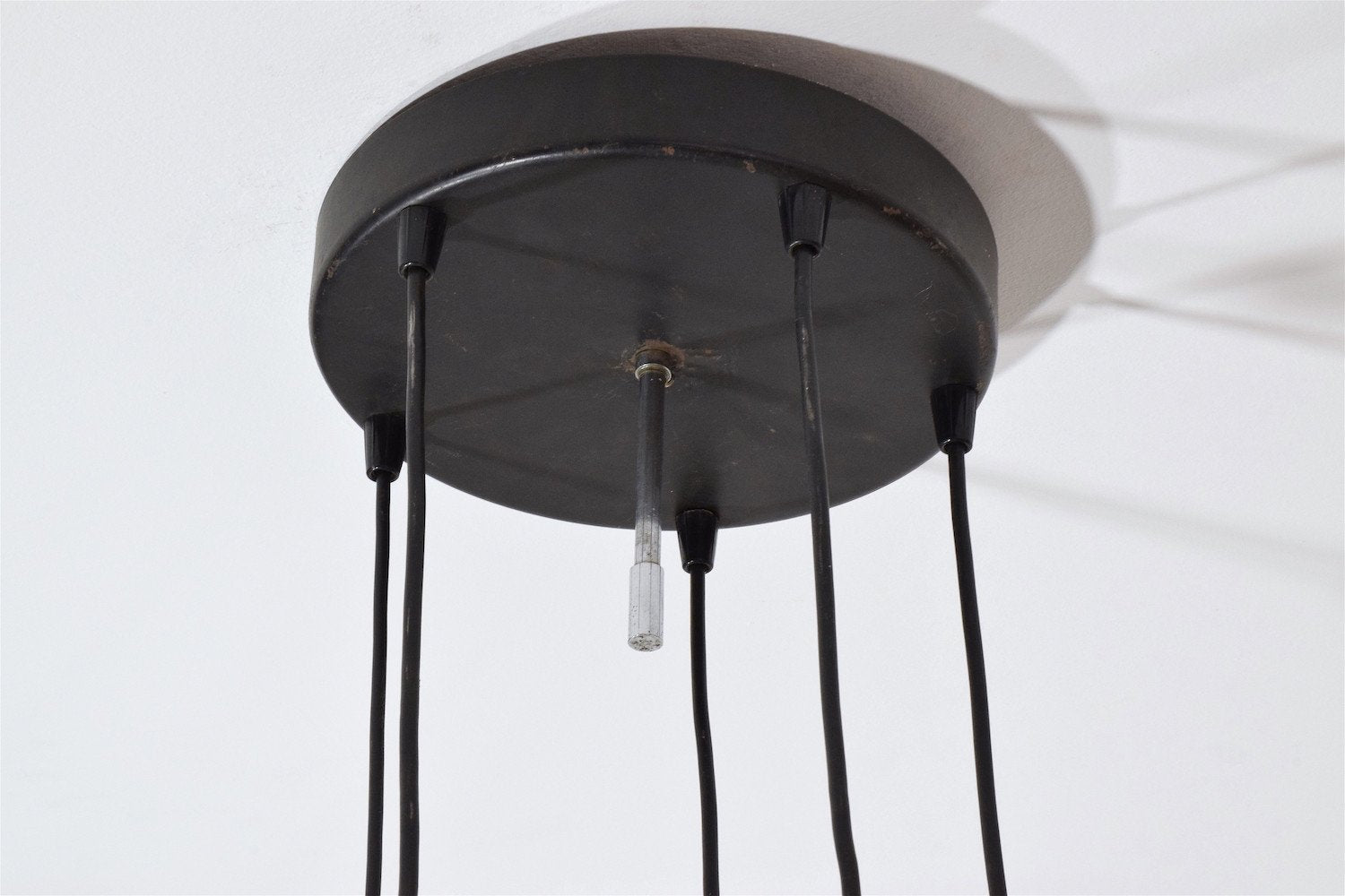 20th Century Vintage Italian Chrome Pendant Light, 1970's - Spirit Gallery 