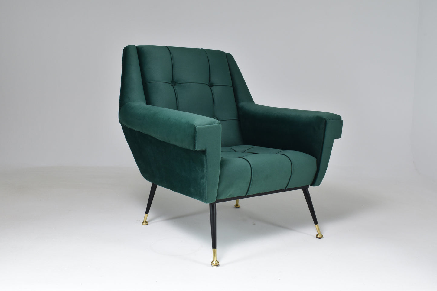 1950's Italian Restored Mid-Century Armchair - Spirit Gallery 