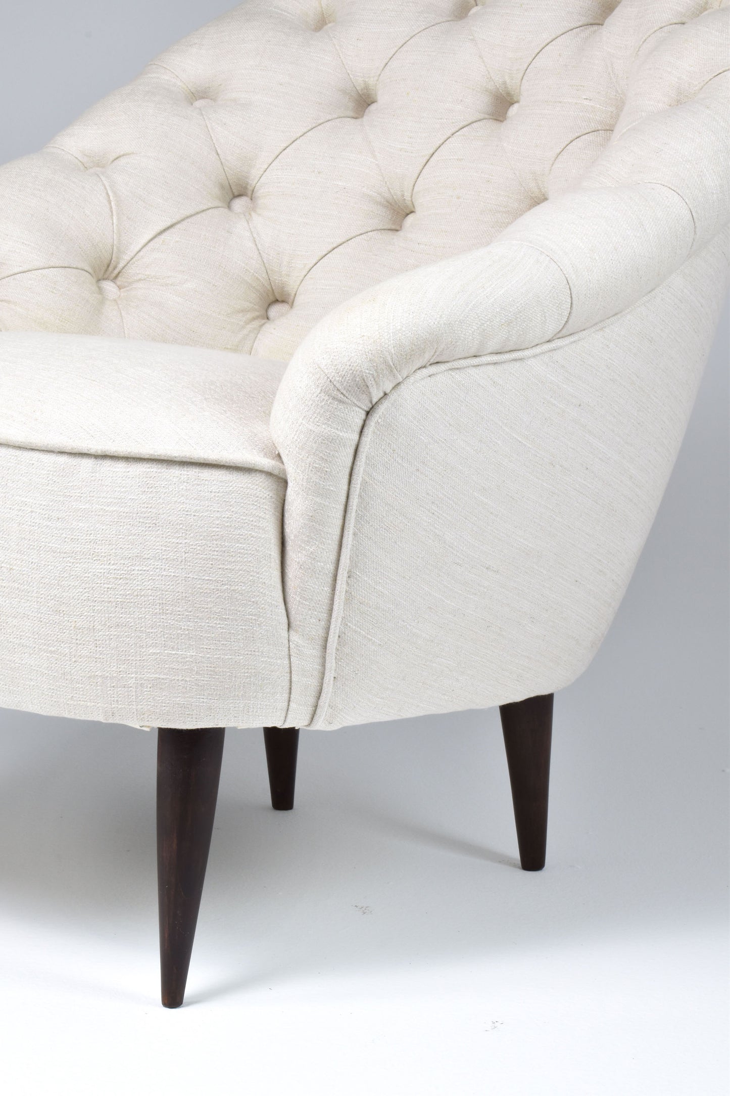 1950's Italian Restored Mid-Century Gio Ponti Attributed Armchairs
